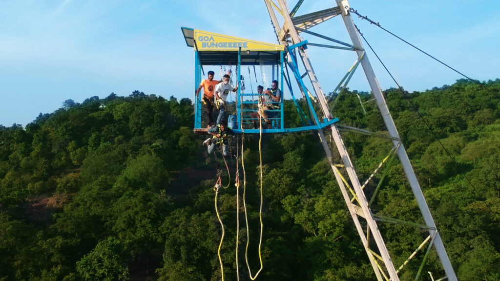 6 best bungee jumping spots in india