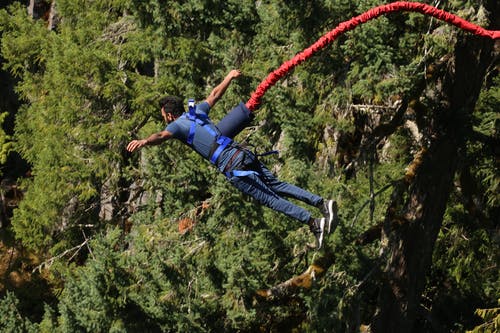 6 Best bungee jumping spots in India