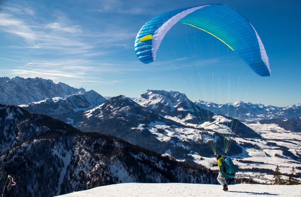 Paragliding in india