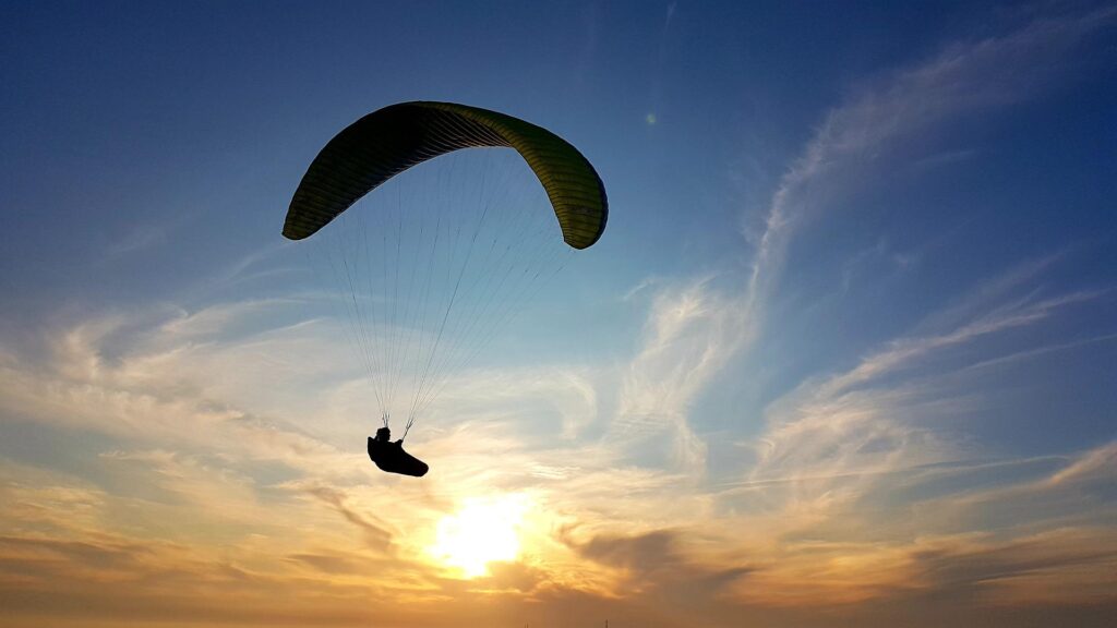 Paragliding in india