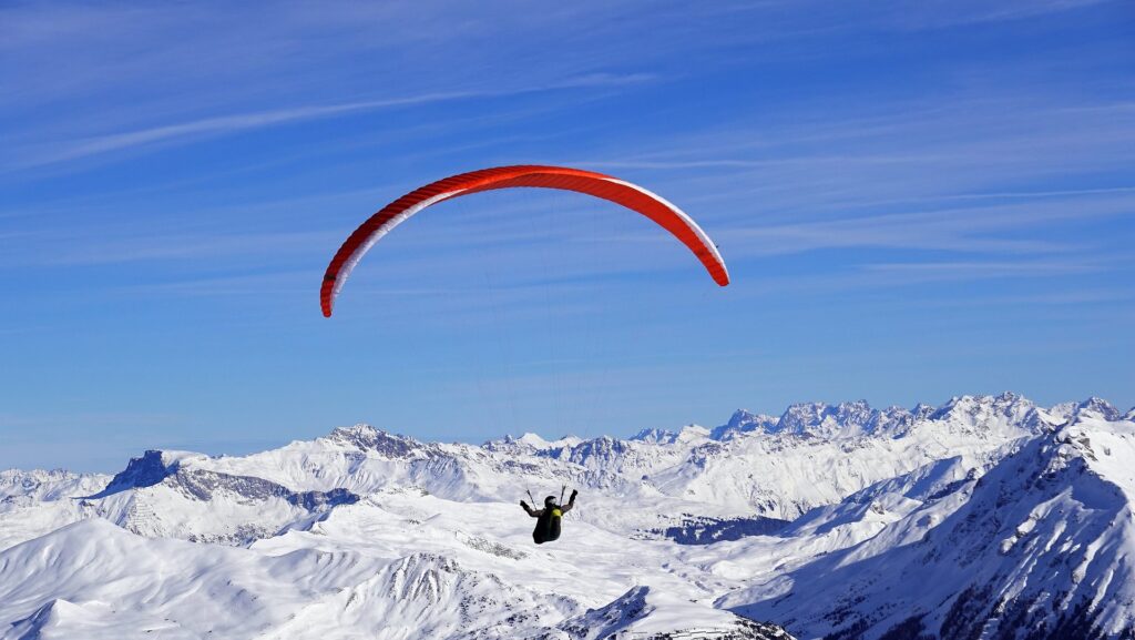 Paragliding in india