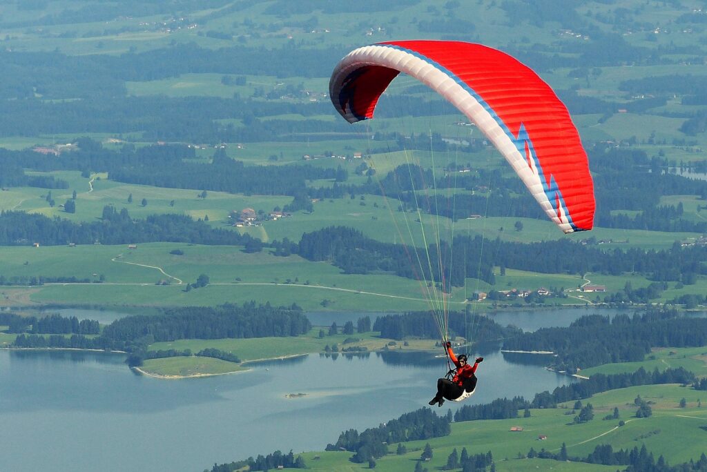 Paragliding in india